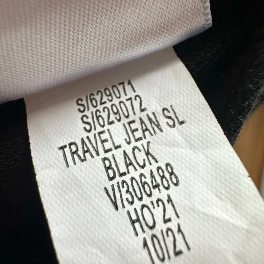 NWT BANANA REPUBLIC SLIM TRAVEL PANT‎ PANTS BLACK SIZE 34 34x34